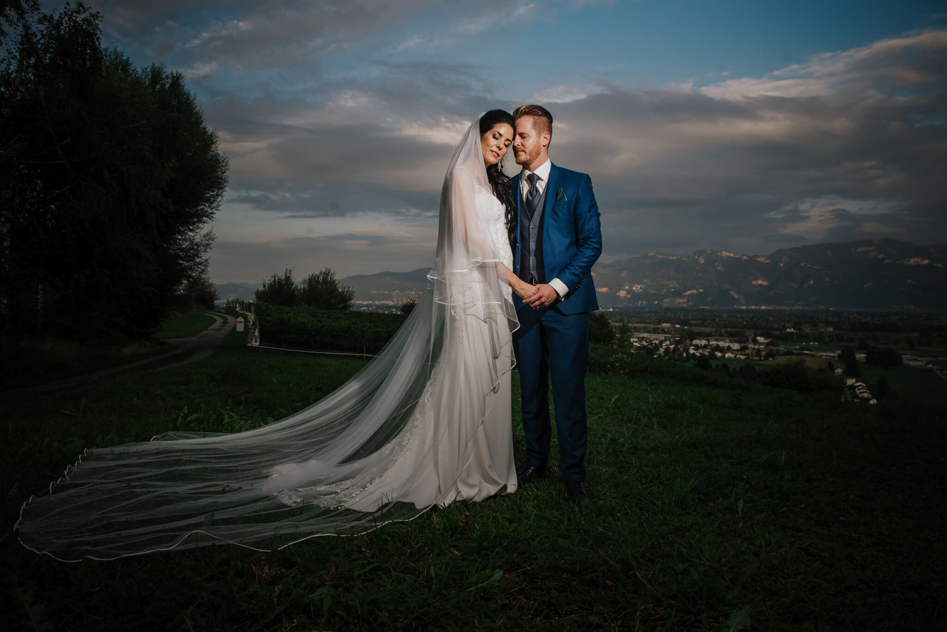 Fotografia de casamento em Liechtenstein, Sonja e Michael